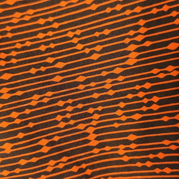 Nike Dri-Fit Orange/Black Women's Athletic Running Shorts Size Large - Picture 10 of 10